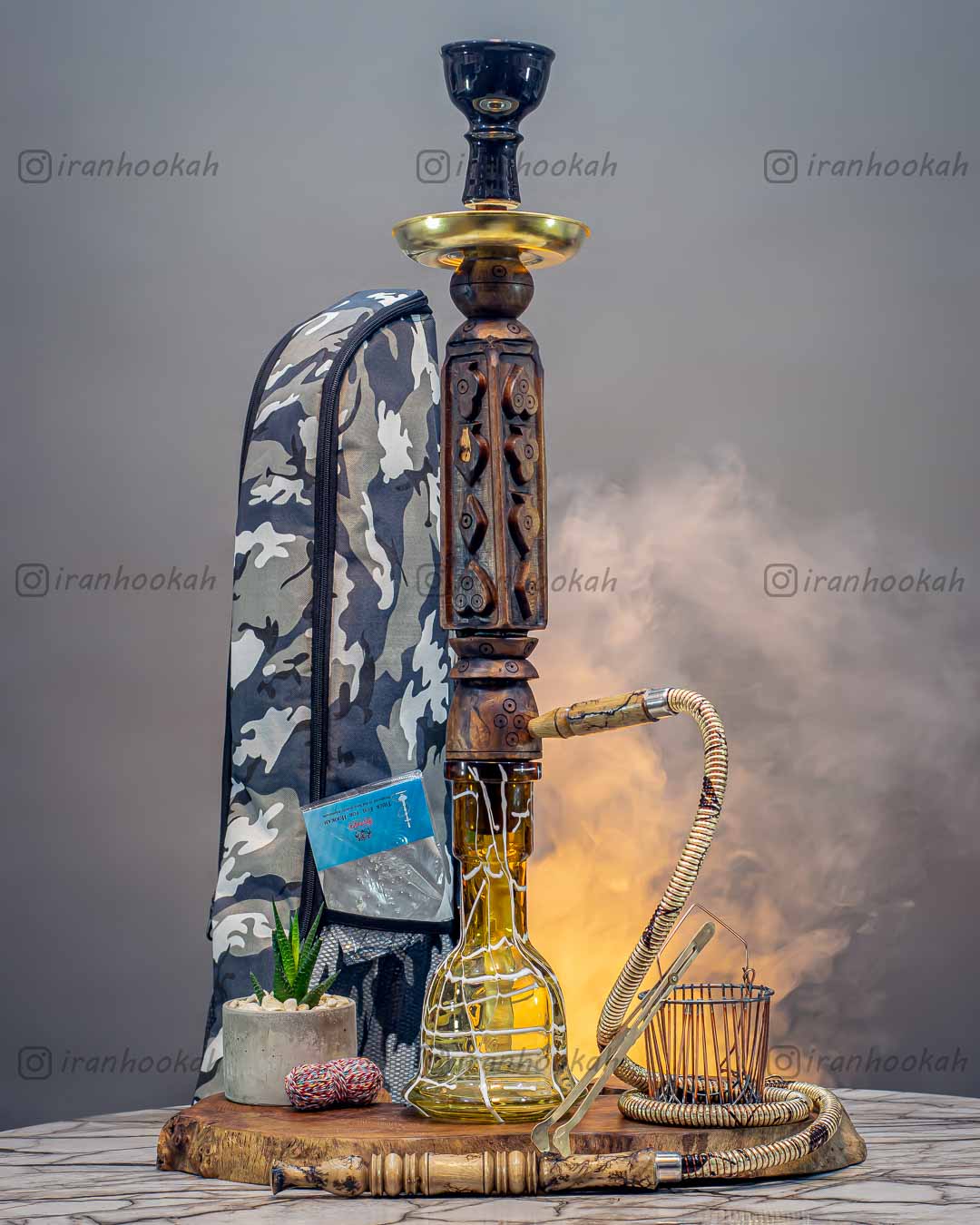  قیمت خرید تنه قلیان چوبی عکس قلیون چوبی فروش قلیان چوبی 