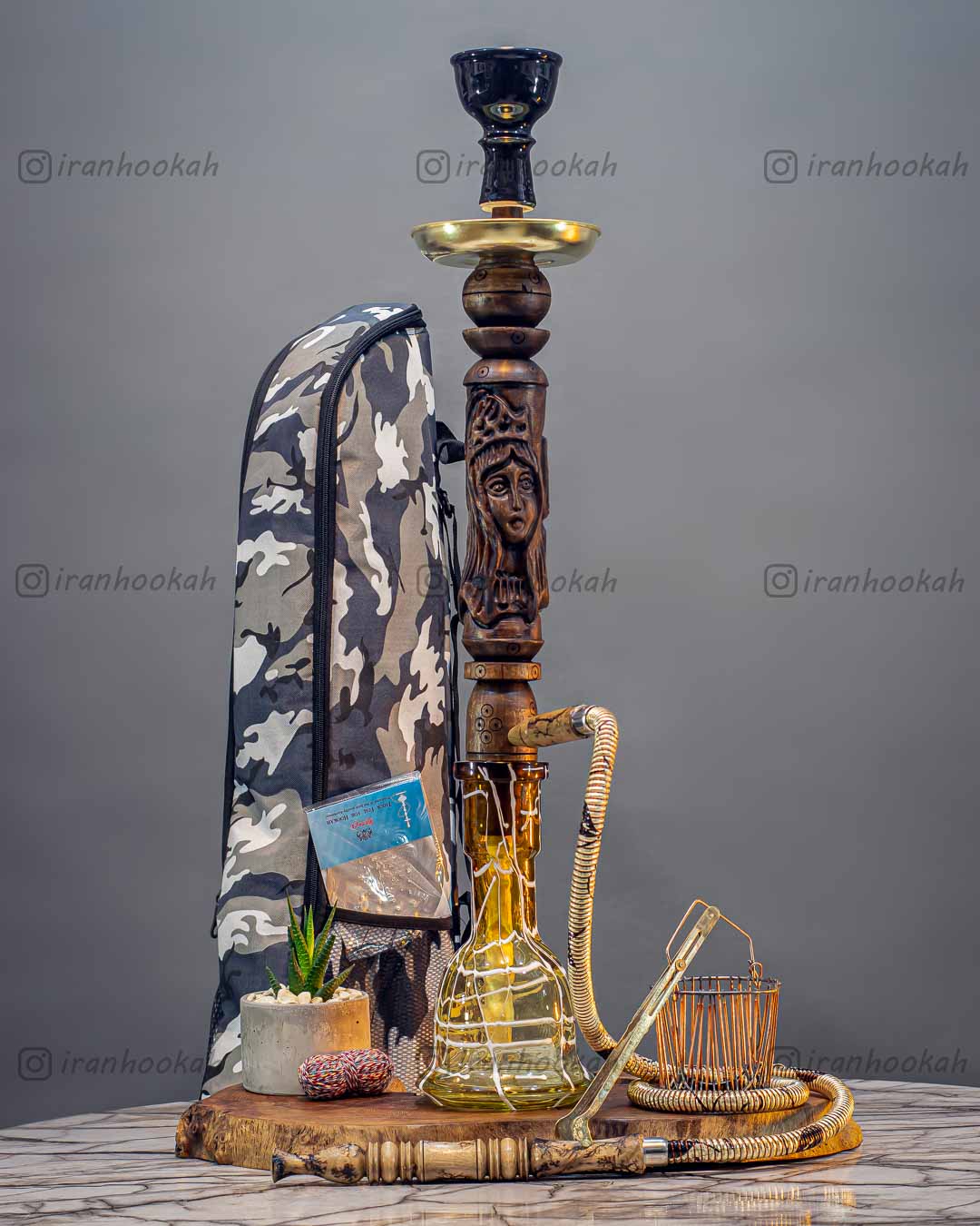  قیمت خرید تنه قلیان چوبی عکس قلیون چوبی فروش قلیان چوبی 