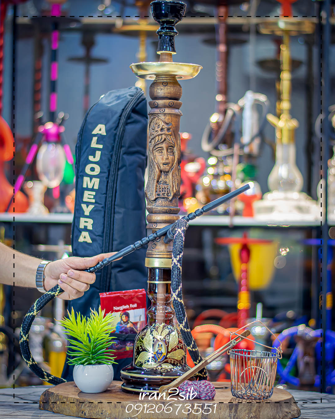  قیمت خرید تنه قلیان چوبی عکس قلیون چوبی فروش قلیان چوبی 