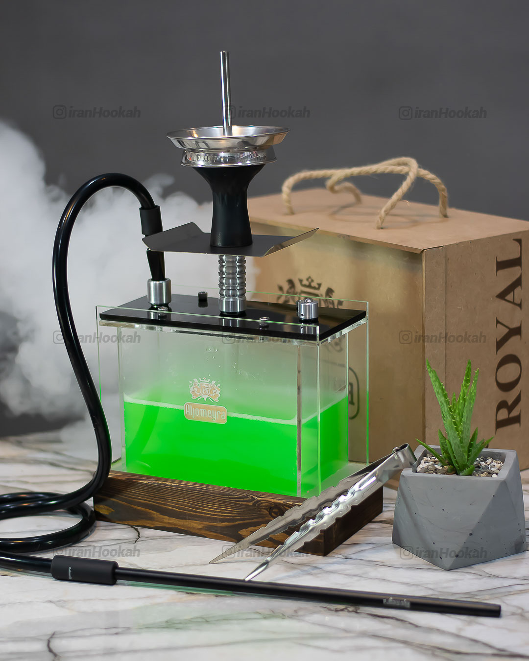  قیمت خرید تنه قلیان پلکسی الجمیرا طلقی عکس قلیون فروش قلیان چوبی 