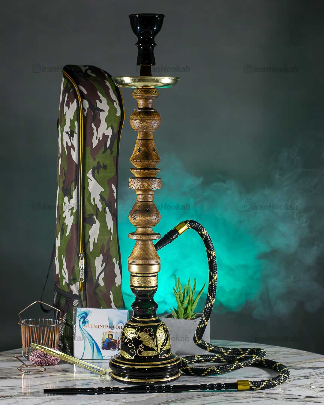  قیمت خرید تنه قلیان چوبی عکس قلیون چوبی فروش قلیان چوبی 