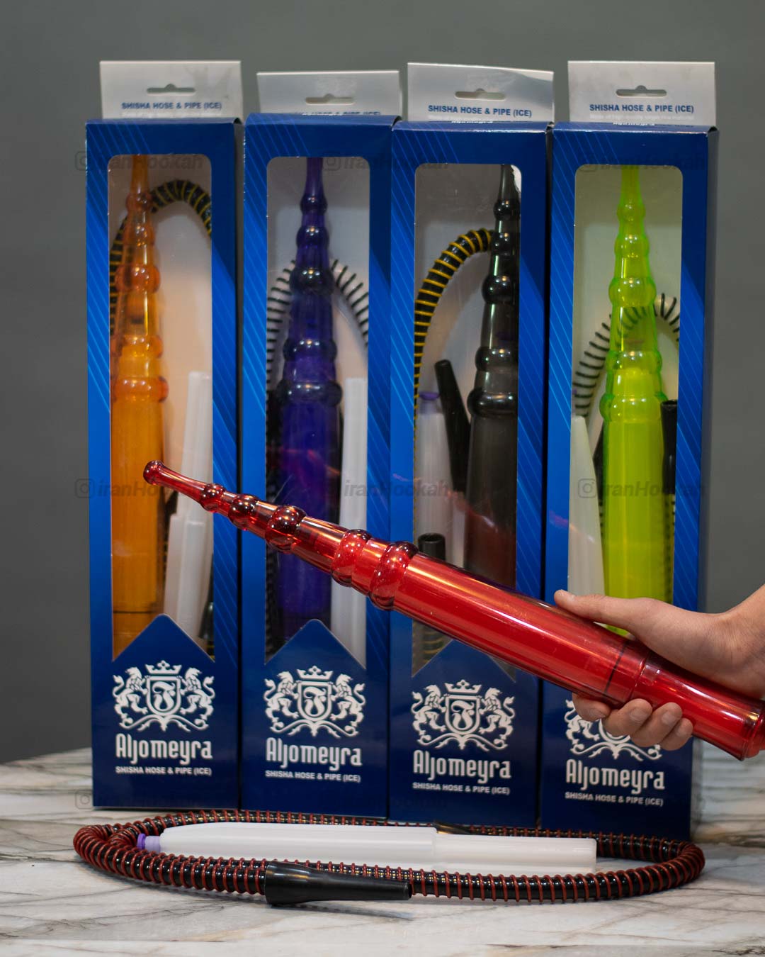 aljomeyra شلنگ قلیان یخی الجمیرا 