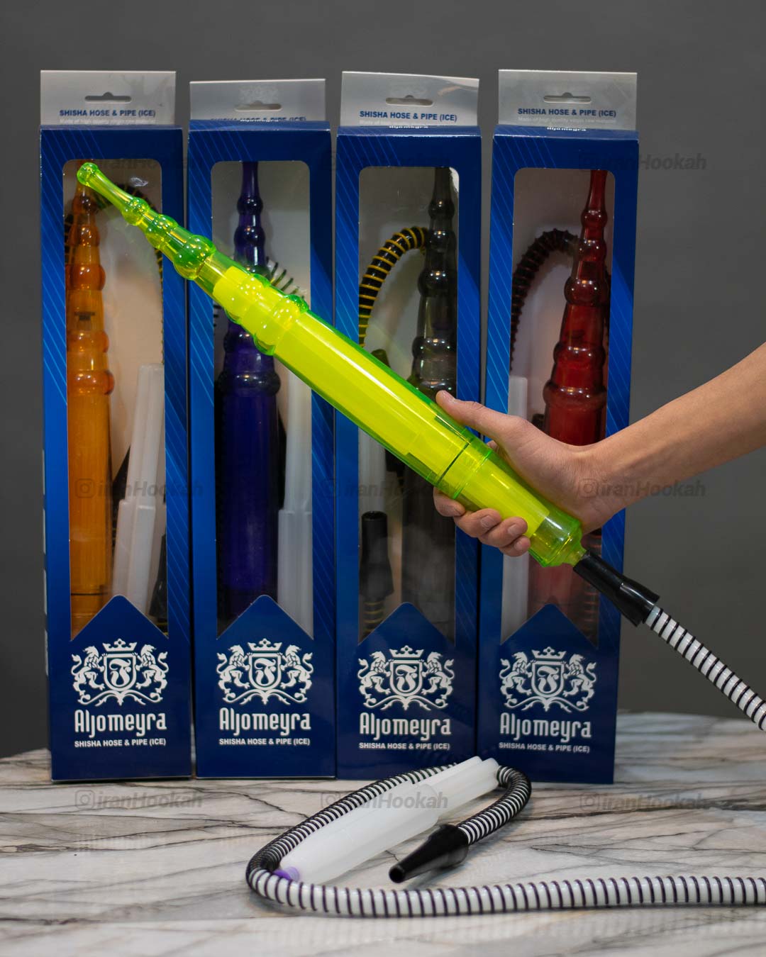 aljomeyra شلنگ قلیان یخی الجمیرا 