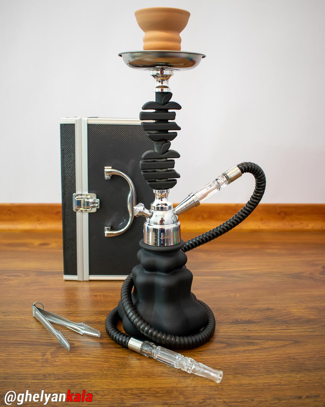  قیمت خرید تنه قلیان چوبی عکس قلیون کوچک هوکا فروش قلیان چوبی 