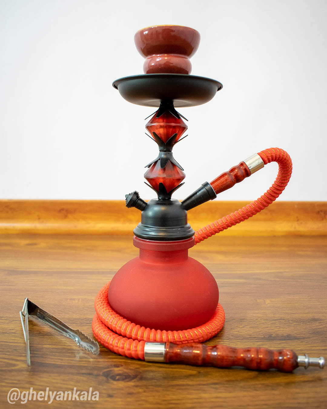  قیمت خرید تنه قلیان چوبی عکس قلیون کوچک هوکا فروش قلیان چوبی 