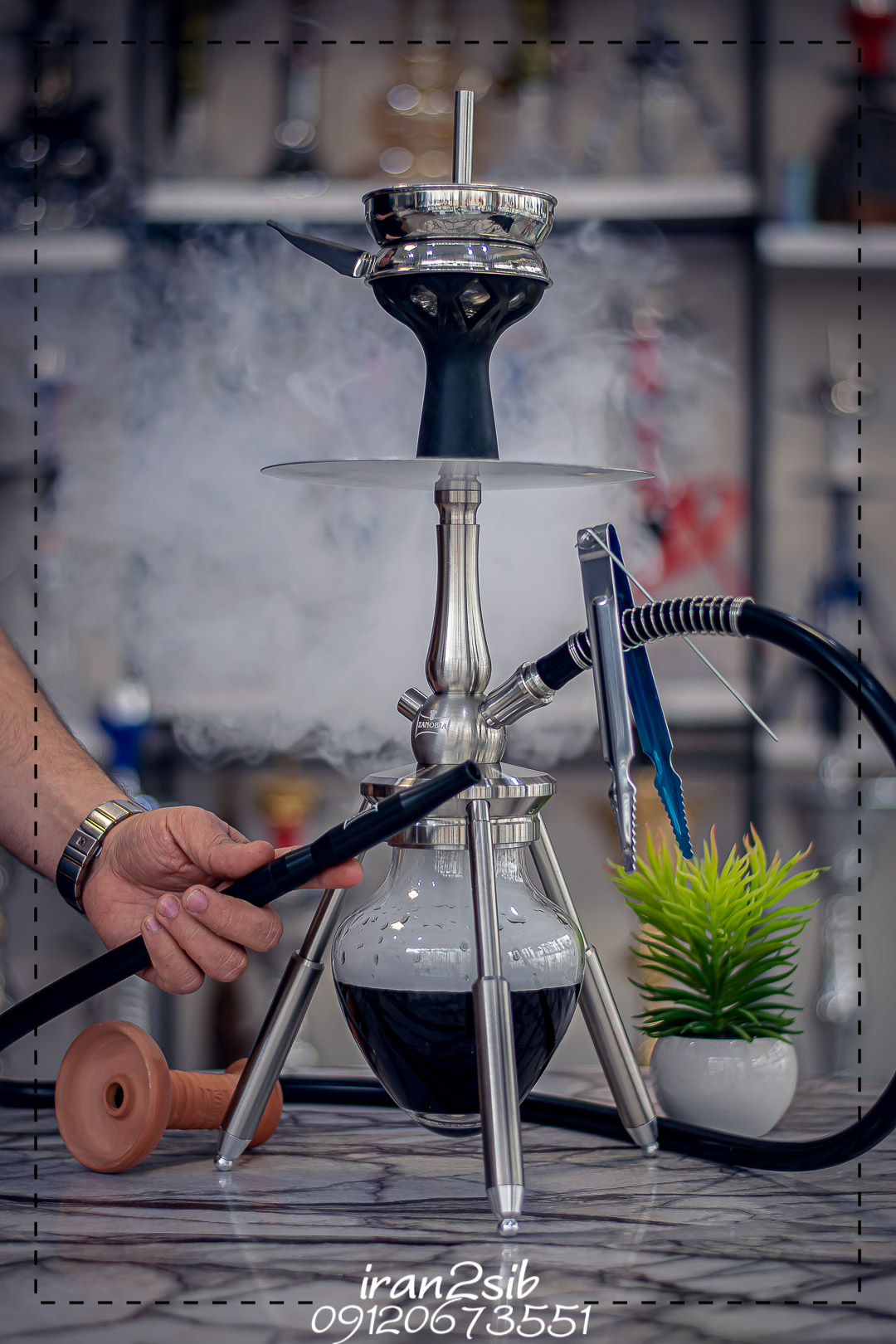 ✔️ فروشگاه قلیان ایران دوسیب - ایران هوکا، قلیان شاپ ⭐  خرید قلیان- فروش قلیان-خرید قلیون-قلیون لاکچری-قلیون فروشی-قلیان حاج اوغلی-شیشه ای-کوچک-مسافرتی-عکس قلیان چوبی- ارزان-عربی-برنجی-شارژی