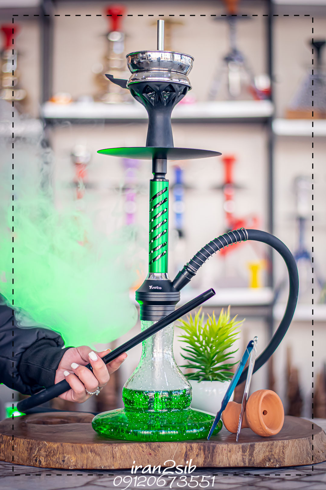 ✔️ فروشگاه قلیان ایران دوسیب - ایران هوکا، قلیان شاپ ⭐  خرید قلیان- فروش قلیان-خرید قلیون-قلیون لاکچری-قلیون فروشی-قلیان حاج اوغلی-شیشه ای-کوچک-مسافرتی-عکس قلیان چوبی- ارزان-عربی-برنجی-شارژی