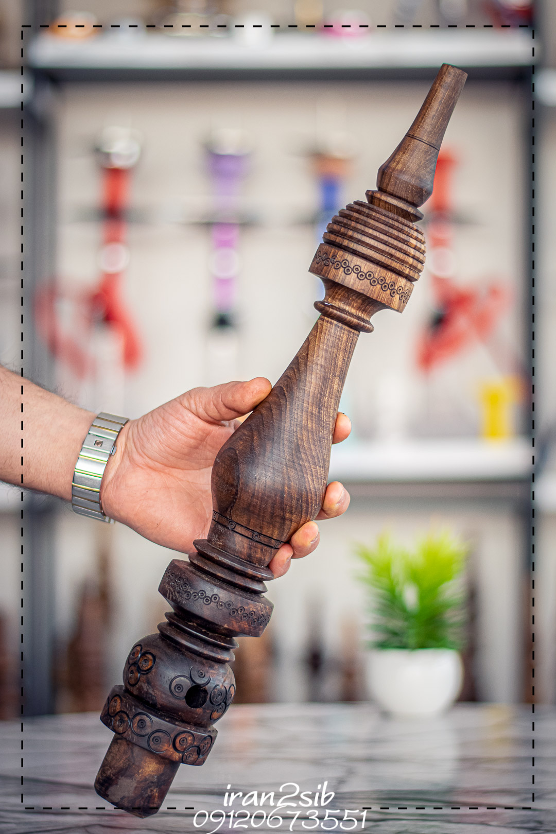  قیمت خرید تنه قلیان چوبی عکس قلیون چوبی فروش قلیان چوبی 