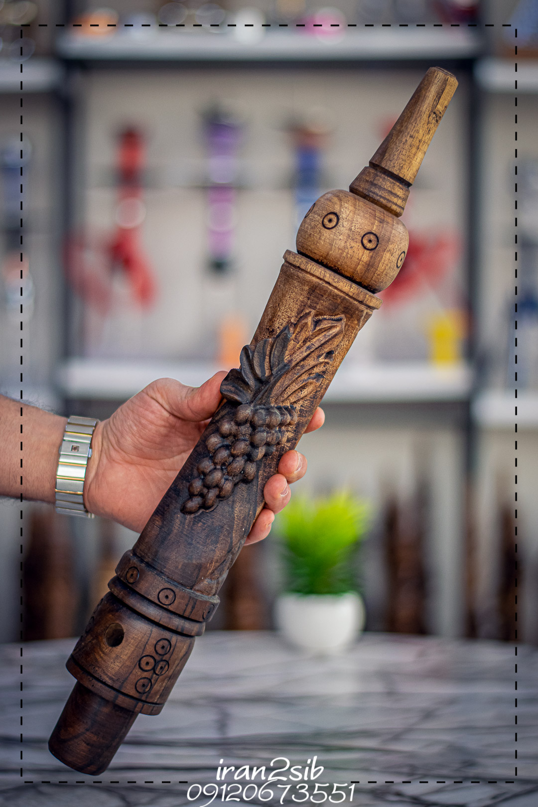  قیمت خرید تنه قلیان چوبی عکس قلیون چوبی فروش قلیان چوبی 