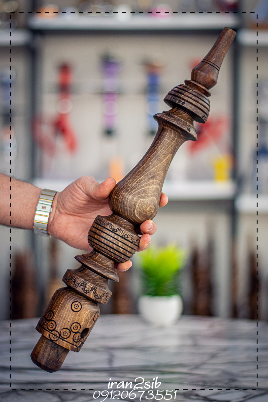  قیمت خرید تنه قلیان چوبی عکس قلیون چوبی فروش قلیان چوبی 