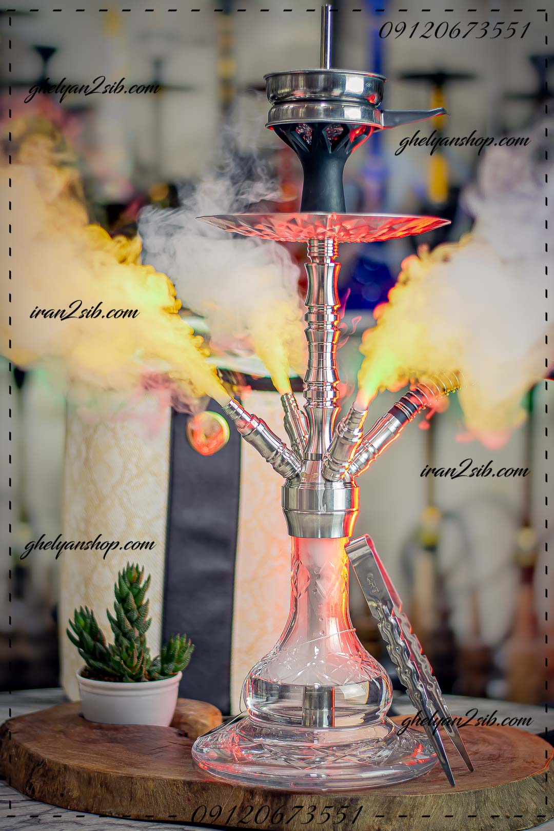  قیمت خرید تنه قلیان CRT سی آر تی  crt  عکس ولف قلیون فروش قلیان چوبی 