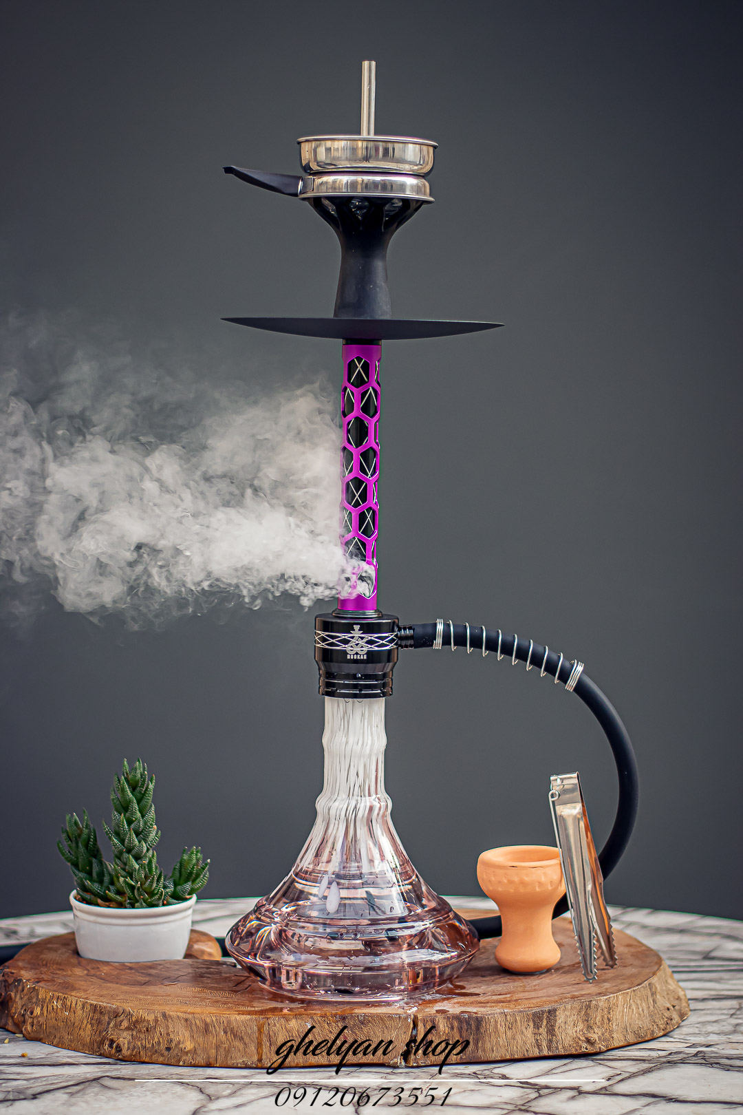  قیمت خرید تنه قلیان چوبی عکس قلیون چوبی فروش قلیان چوبی 