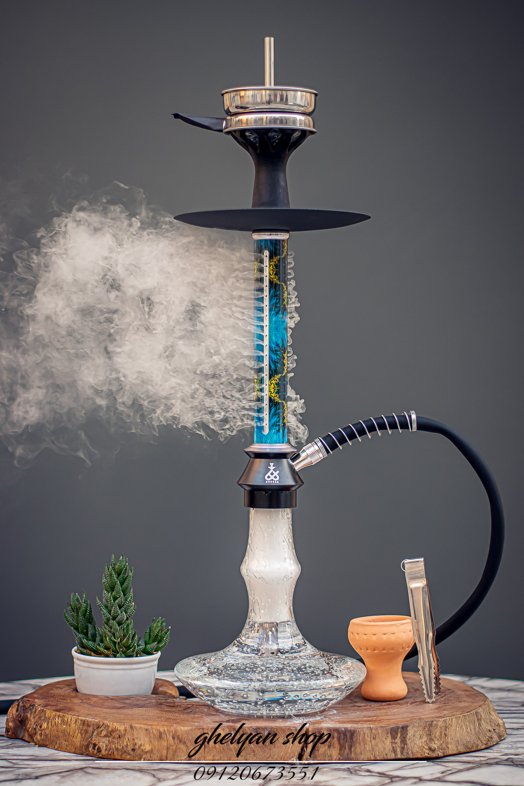  قیمت خرید تنه قلیان چوبی عکس قلیون چوبی فروش قلیان چوبی 