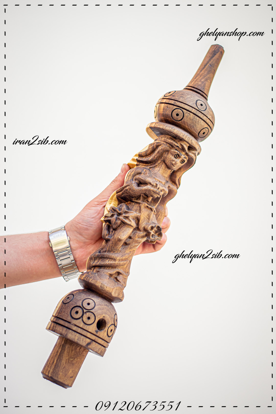  قیمت خرید تنه قلیان چوبی عکس قلیون چوبی فروش قلیان چوبی 