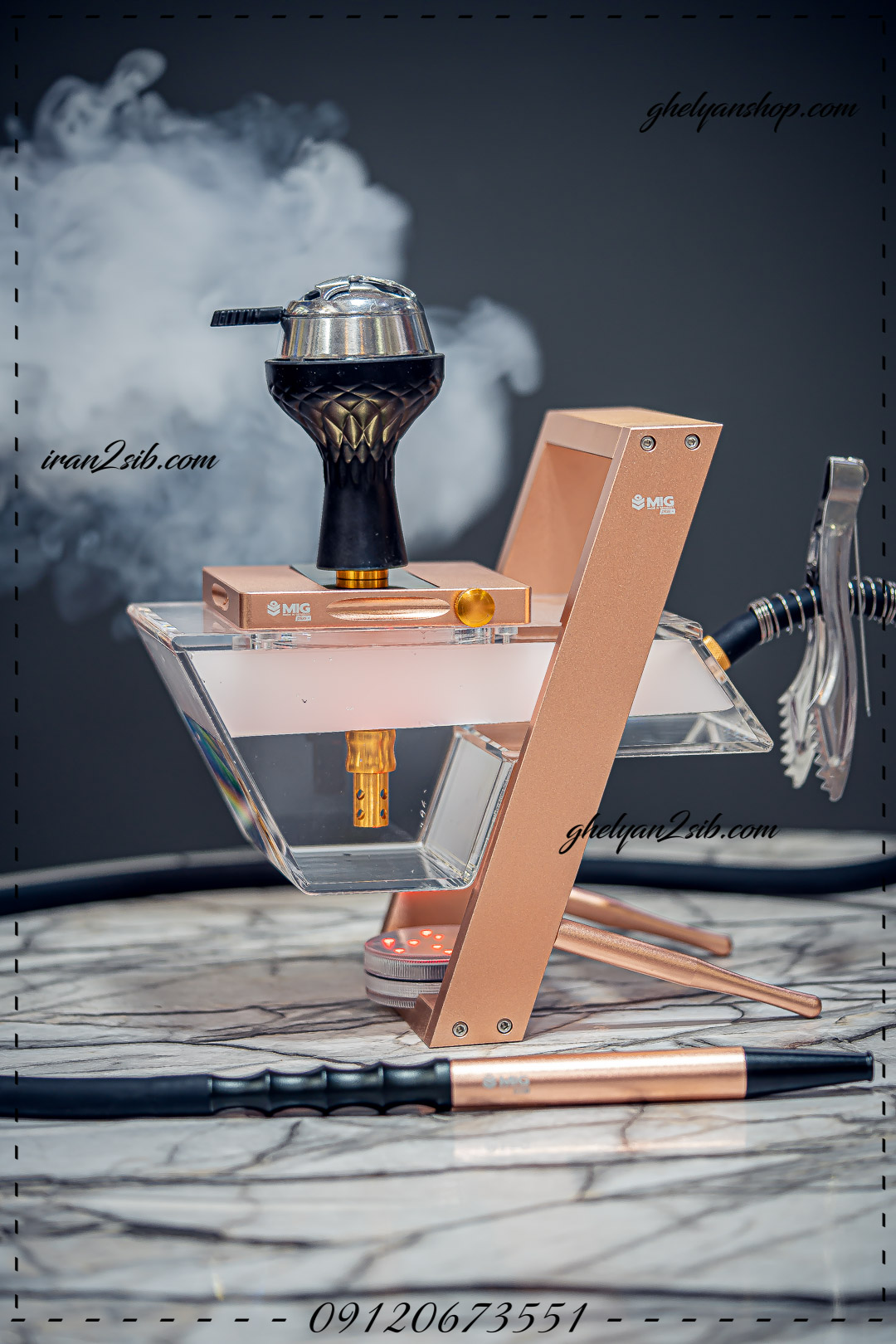  قیمت خرید تنه قلیان پلکسی الجمیرا طلقی عکس قلیون فروش قلیان چوبی 