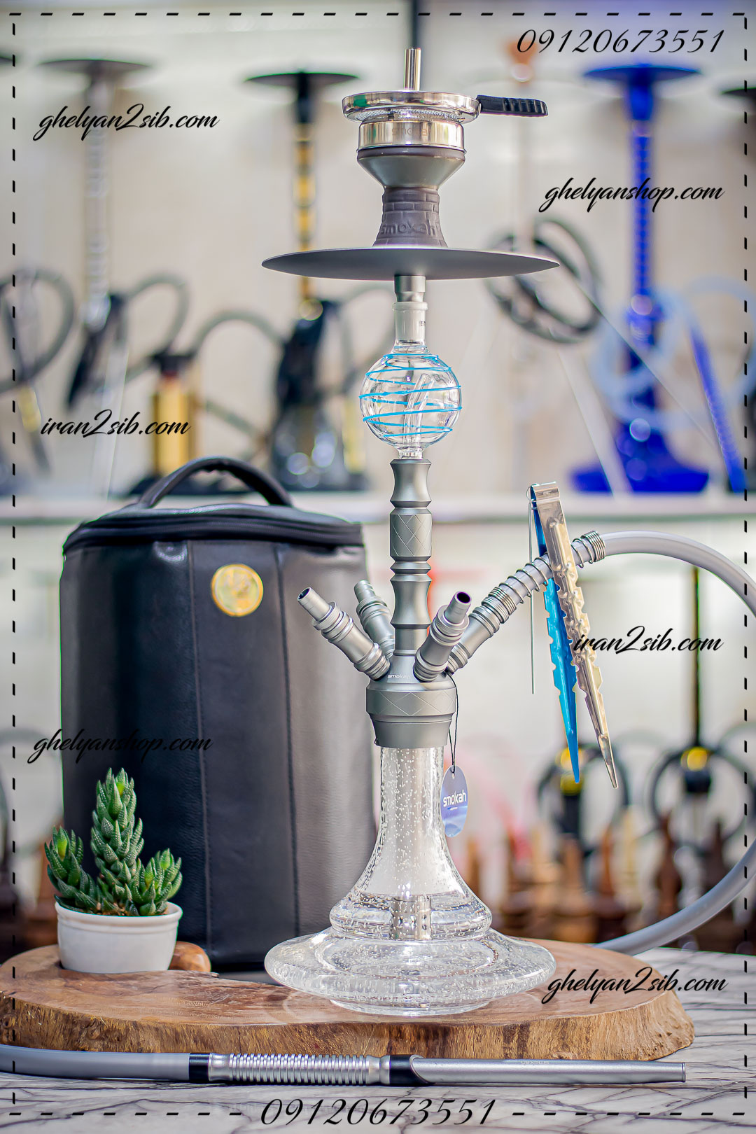  قیمت خرید تنه قلیان smokah اسموکا SMOKAH عکس اسموکا قلیون فروش قلیان چوبی 