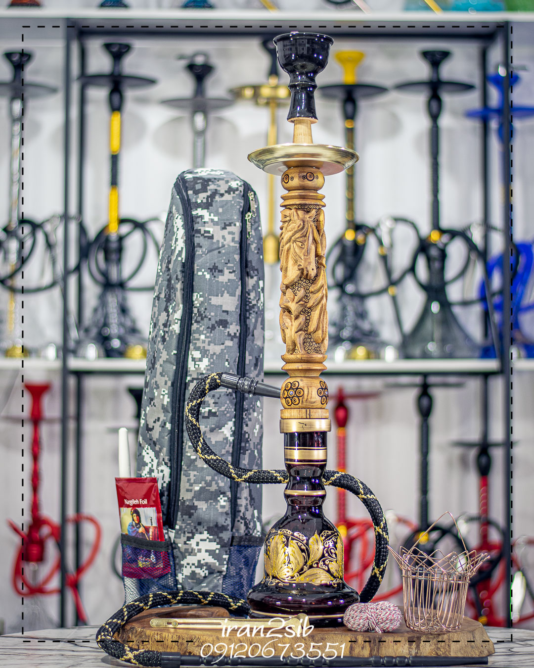  قیمت خرید تنه قلیان چوبی عکس قلیون چوبی فروش قلیان چوبی 