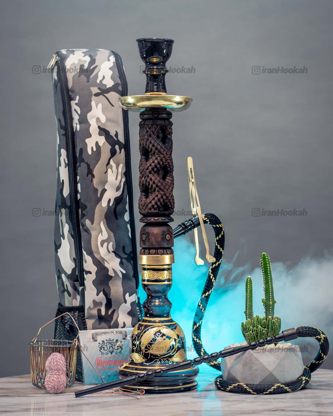  قیمت خرید تنه قلیان چوبی عکس قلیون چوبی فروش قلیان چوبی 