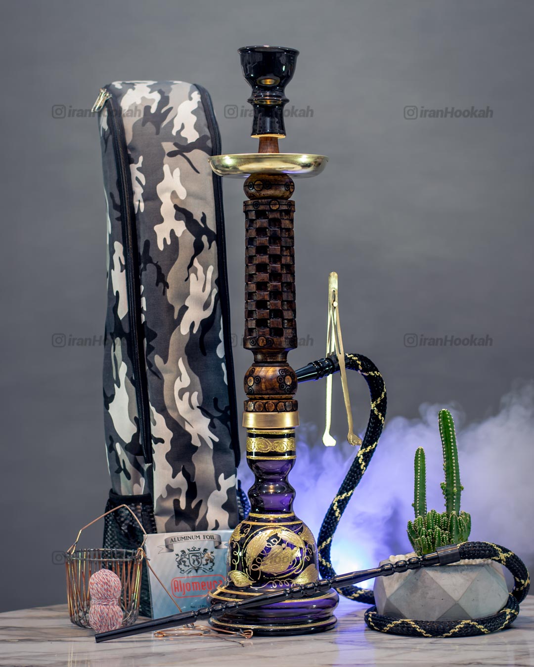  قیمت خرید تنه قلیان چوبی عکس قلیون چوبی فروش قلیان چوبی 