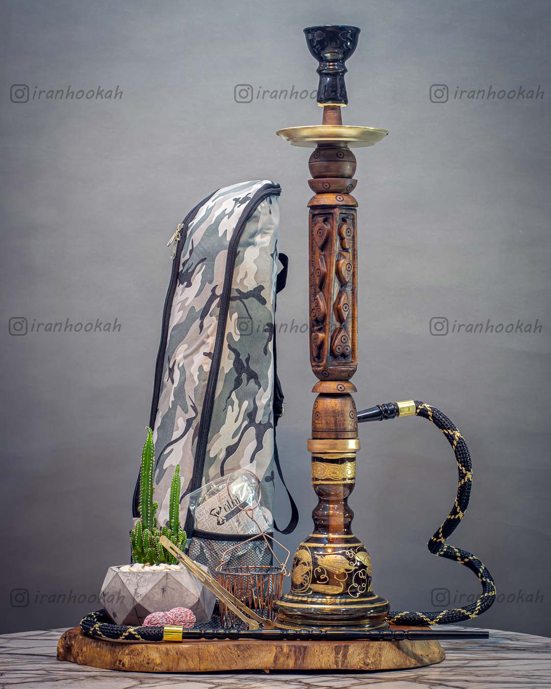  قیمت خرید تنه قلیان چوبی عکس قلیون چوبی فروش قلیان چوبی 