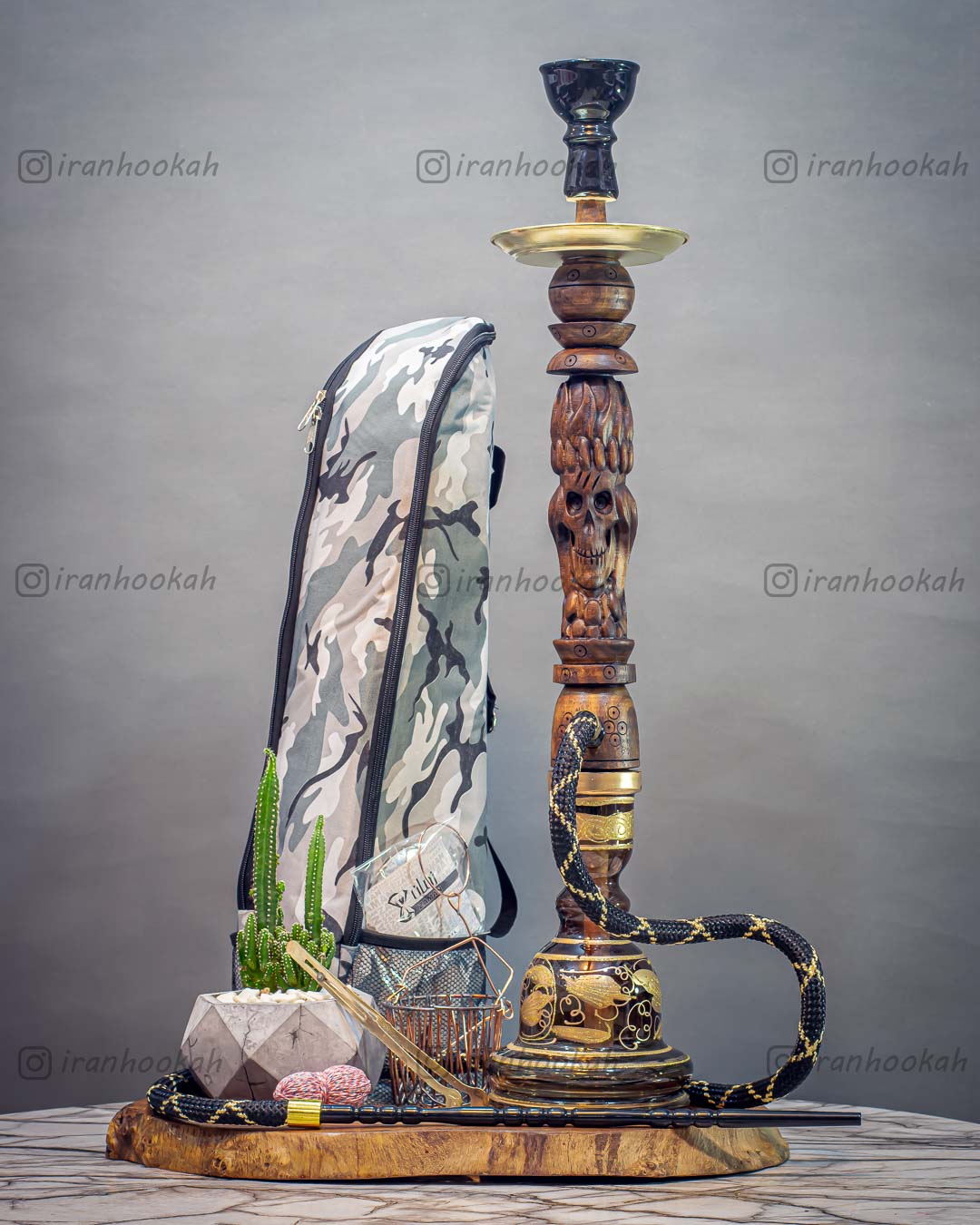  قیمت خرید تنه قلیان چوبی عکس قلیون چوبی فروش قلیان چوبی 