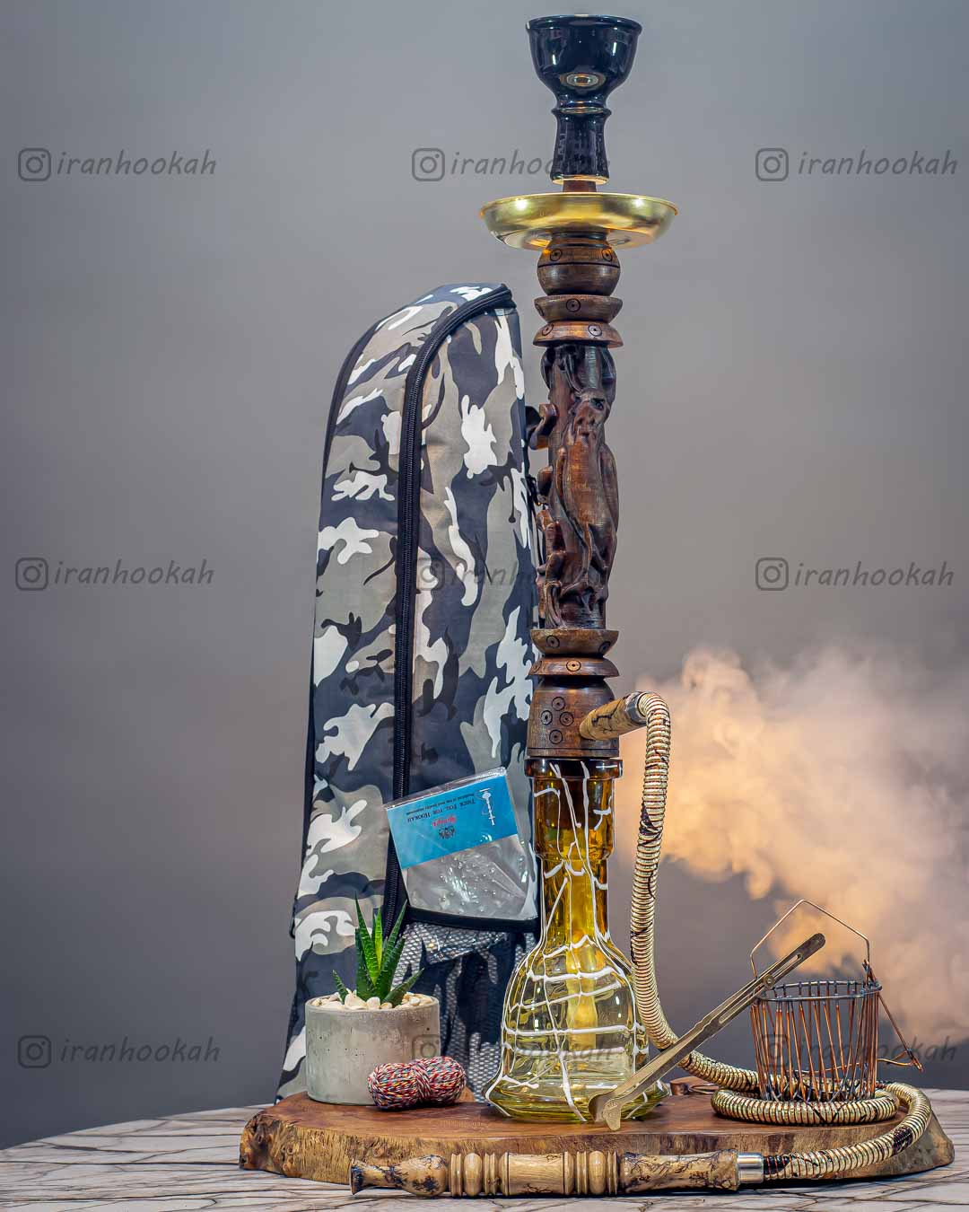  قیمت خرید تنه قلیان چوبی عکس قلیون چوبی فروش قلیان چوبی 