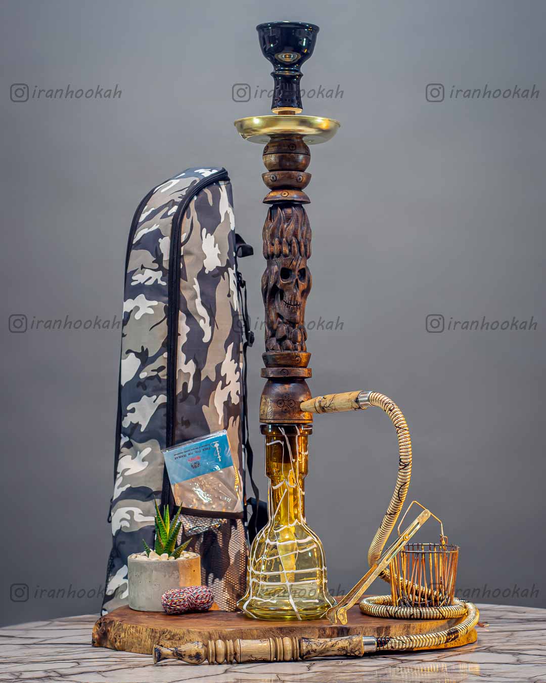  قیمت خرید تنه قلیان چوبی عکس قلیون چوبی فروش قلیان چوبی 