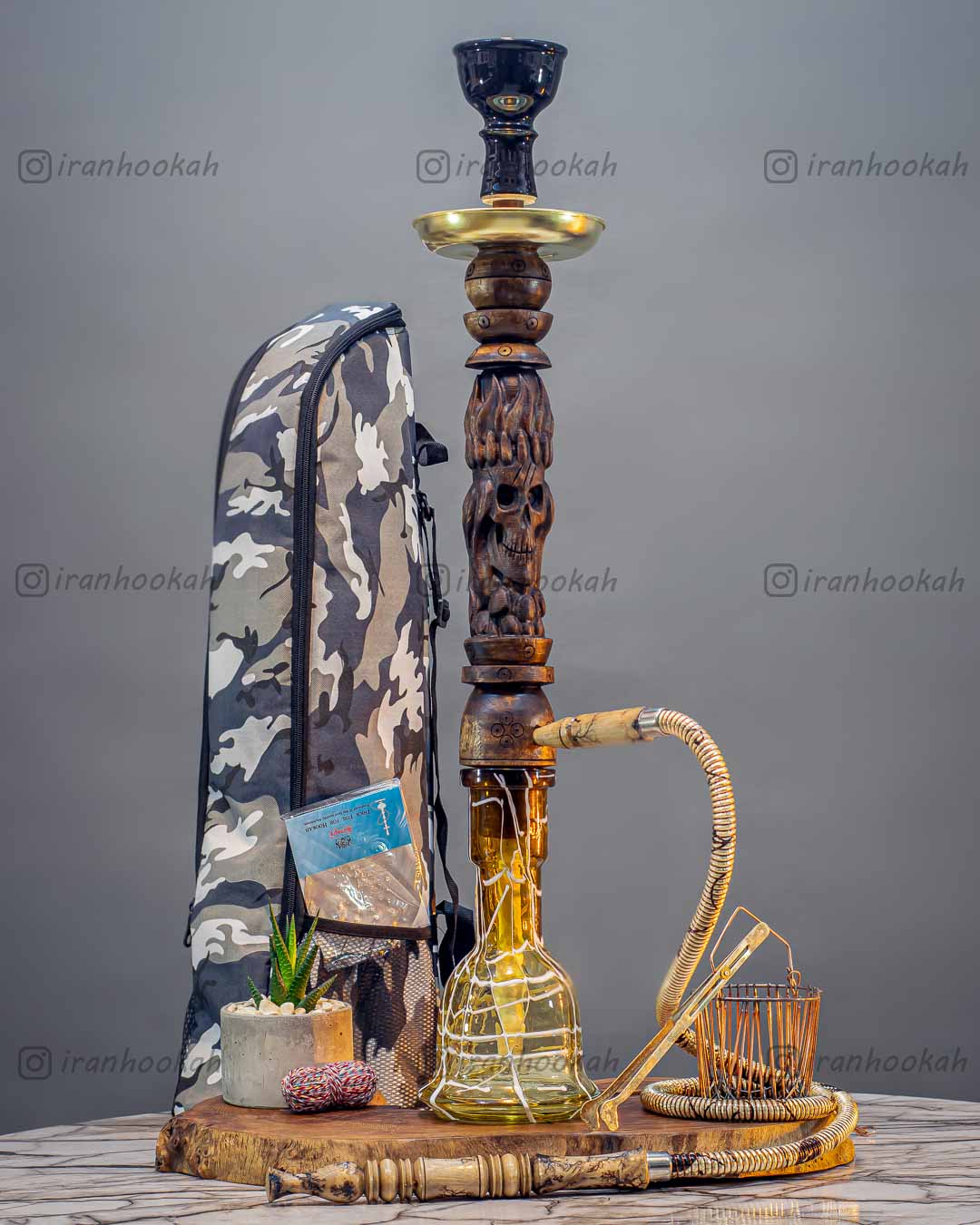  قیمت خرید تنه قلیان چوبی عکس قلیون چوبی فروش قلیان چوبی 