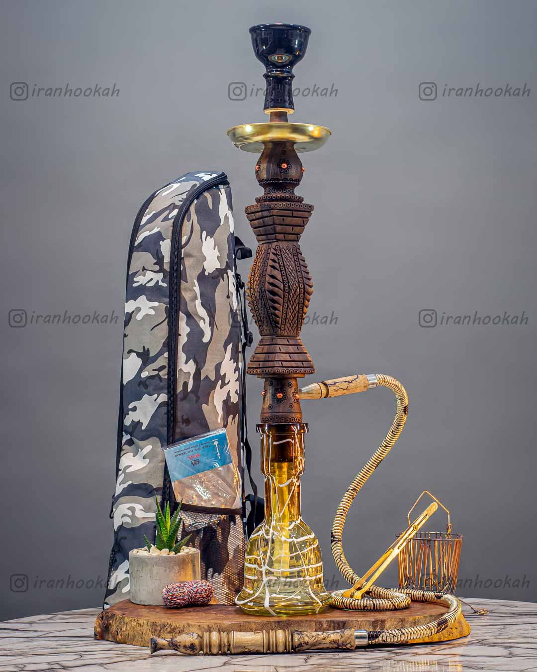  قیمت خرید تنه قلیان چوبی عکس قلیون چوبی فروش قلیان چوبی 