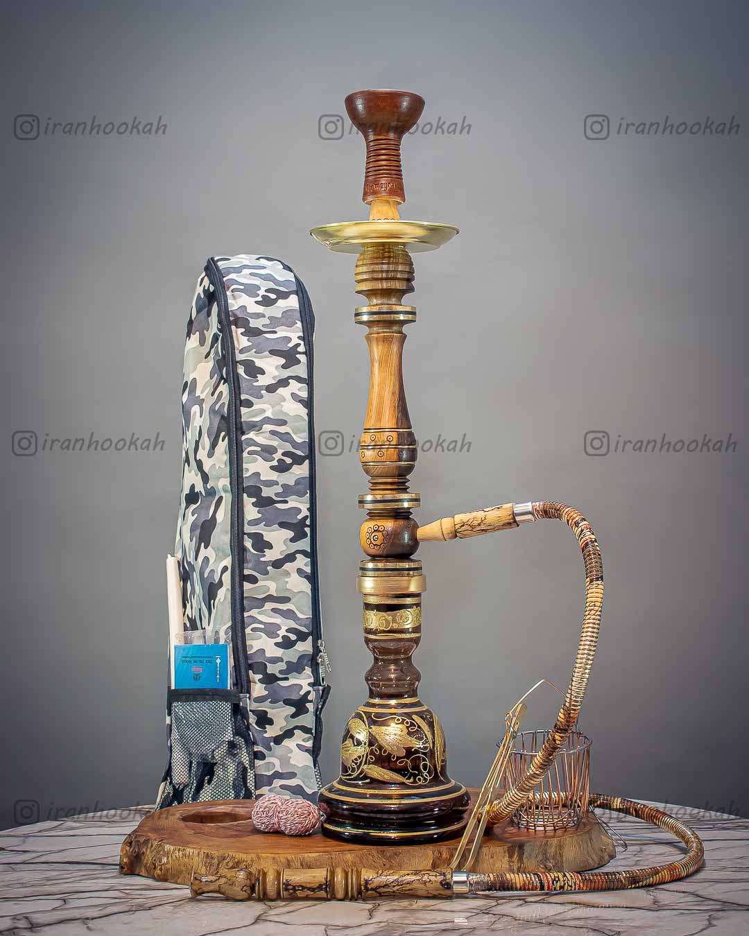  قیمت خرید تنه قلیان چوبی عکس قلیون چوبی فروش قلیان چوبی 